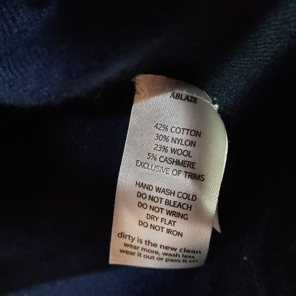 Women's Blue Sweater - Picture 9 of 9